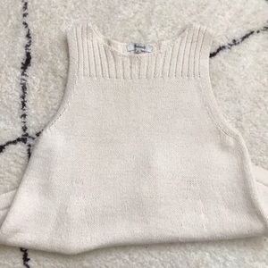 Madewell Sweater Tank / Size XS / Cream